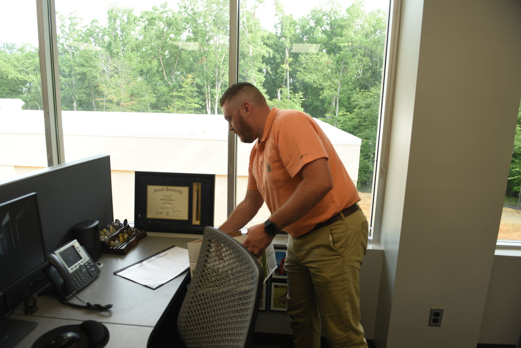 The police department is moving to a new headquarters
